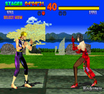 Tekken 1 Nina Williams (On Left)