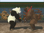 Tekken 3 Panda (left).