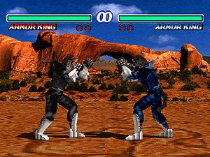 tekken 2 armor king