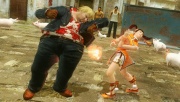 Bob fighting Ling Xiaoyu in Tekken 6.