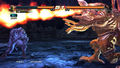Gold Ogre fighting King - Tekken Revolution.jpg