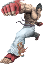 Kazuya Mishima started as the main protagonist in the Tekken